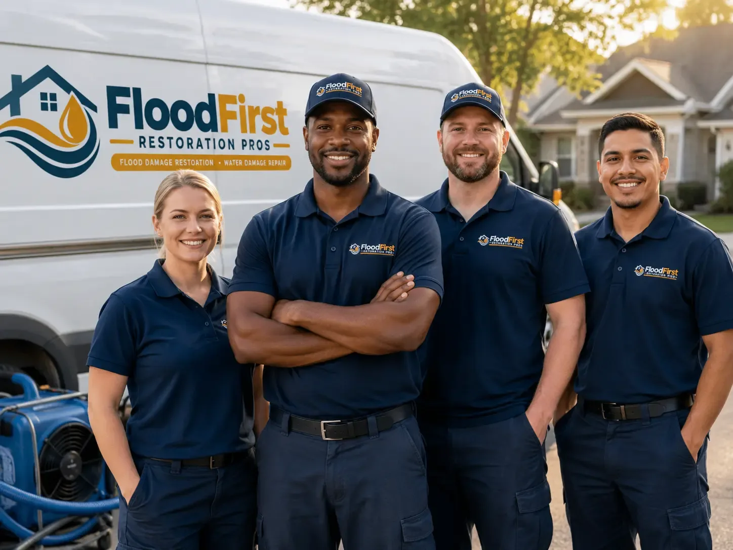 Flood Damage Restoration company in Effort, PA